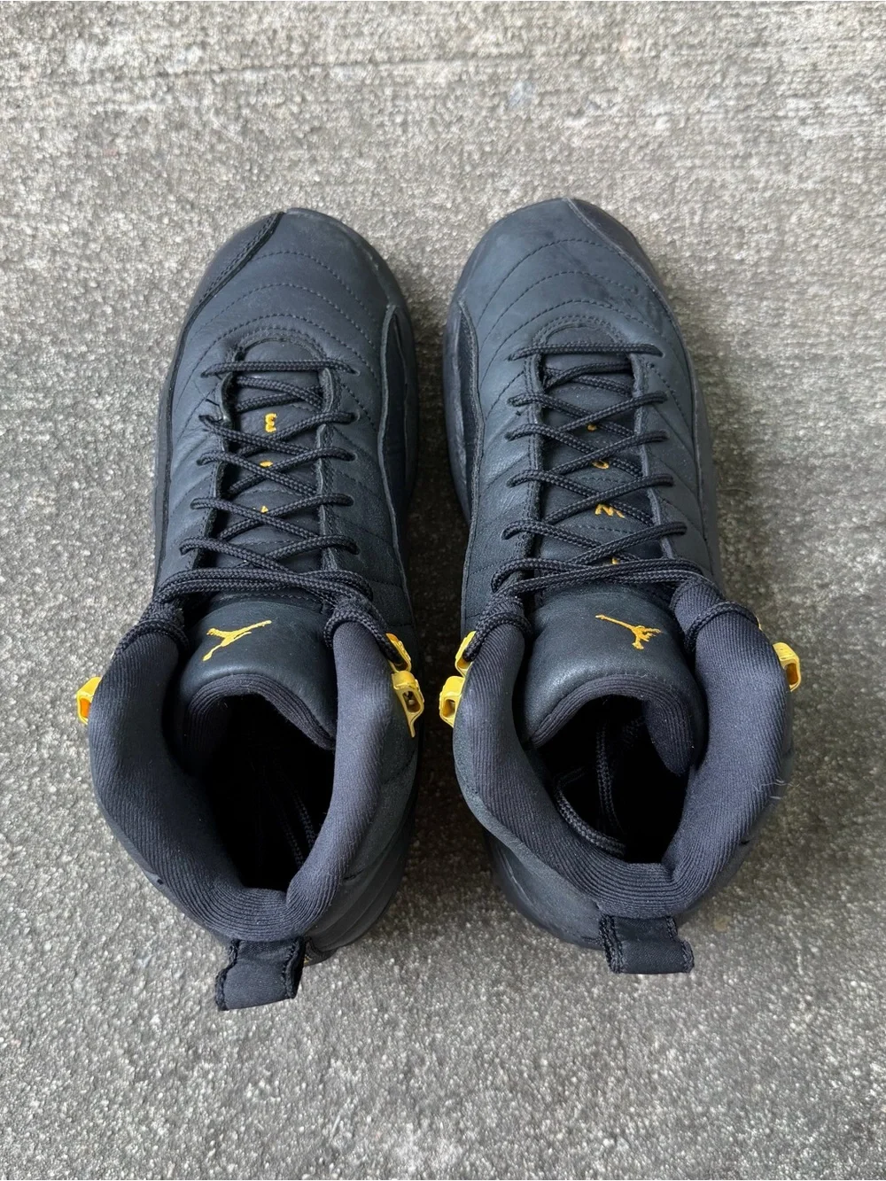 Air Jordan 12 Retro Black Taxi (GS) Gradeschool Kids’ Shoes Size 7Y 153265-071